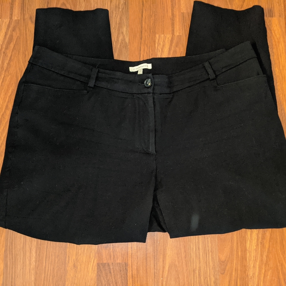 41 Hawthorn black slacks, size 20W